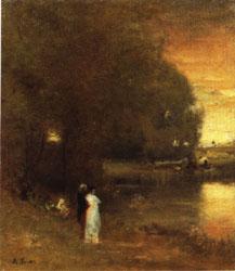 George Inness Over the River